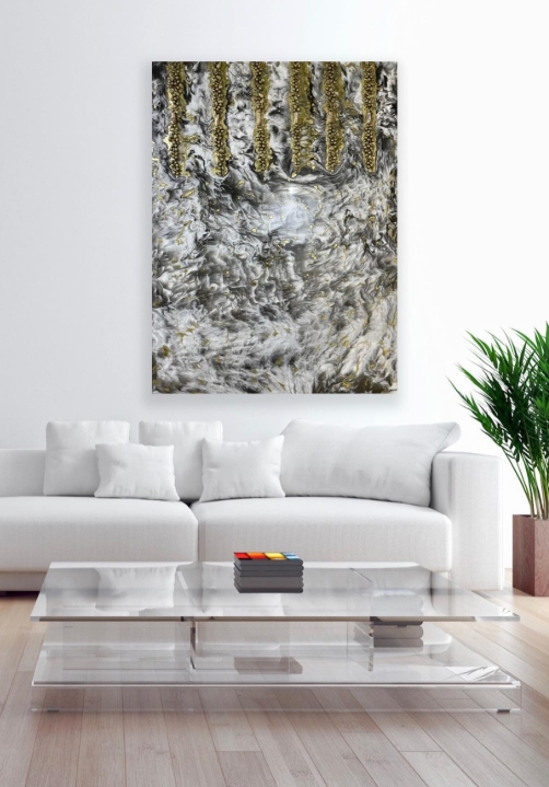 Ocean Pour — Wall Art